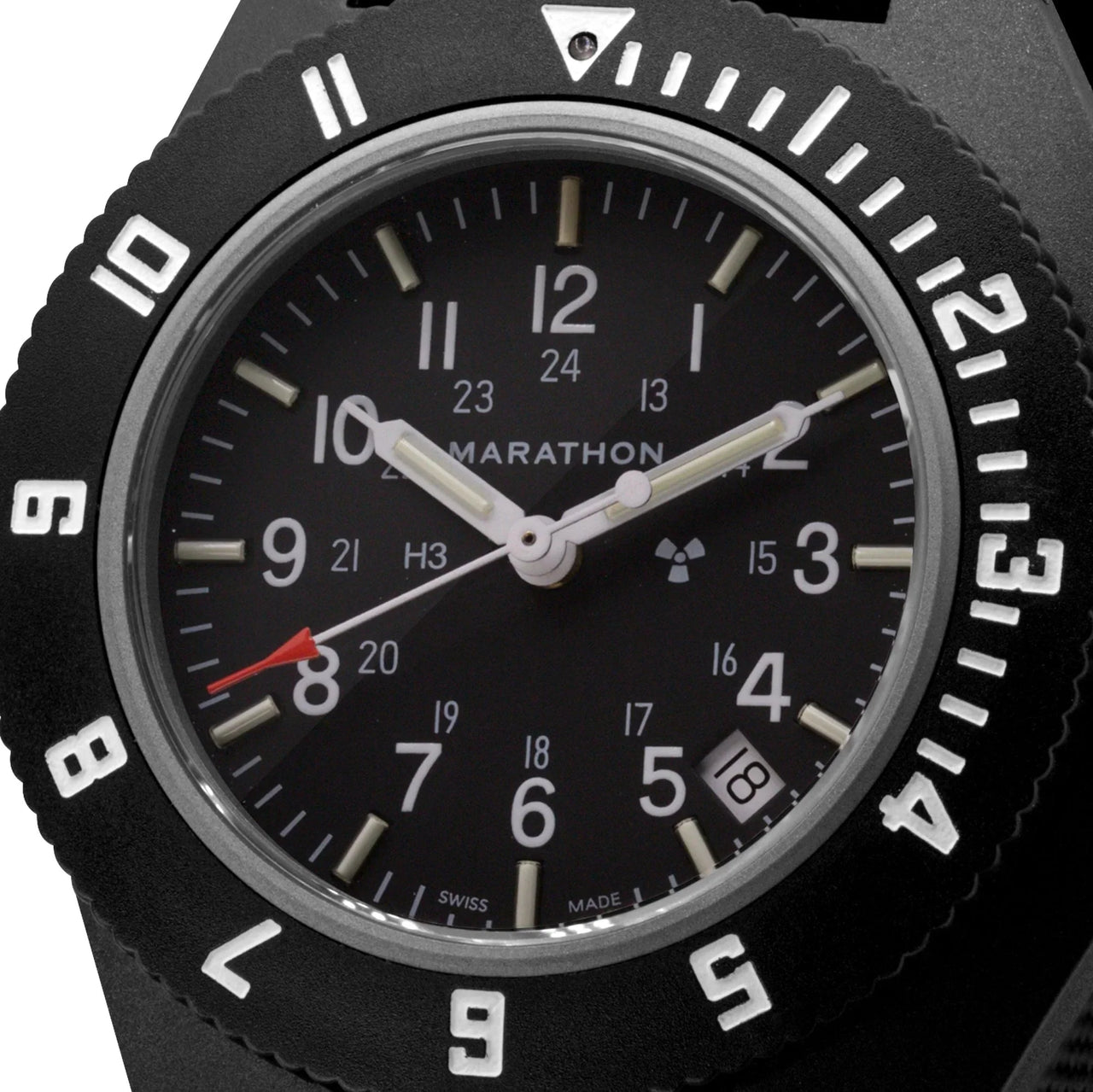 Analogue Watch - Marathon Pilot's Navigator With Date - 41mm No Government Markings Black WW194013-S-BK-A