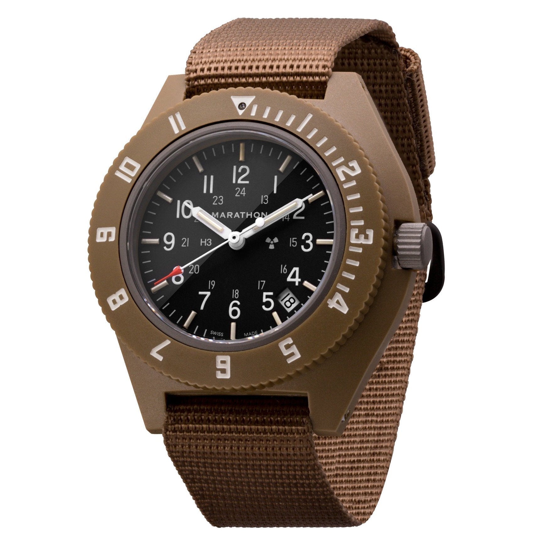 Analogue Watch - Marathon Pilot's Navigator With Date - 41mm No Government Markings Desert Tan WW194013-S-DT-A