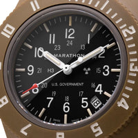 Thumbnail for Analogue Watch - Marathon Pilot's Navigator With Date - 41mm US Government Markings Desert Tan WW194013-S-DT-B