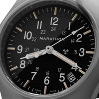 Thumbnail for Analogue Watch - Marathon Re-Issue Stainless Steel GP Quartz With Date (GPQ) 39mm No Government Markings Stainless Steel WW194015SS-NGM