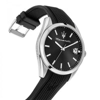 Thumbnail for Analogue Watch - Maserati Attrazione Men's Black Watch R8851151004