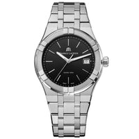 Thumbnail for Analogue Watch - Maurice Lacroix Men's Black Aikon Quartz Watch AI1108-SS002-330-1