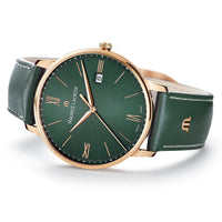 Thumbnail for Analogue Watch - Maurice Lacroix Men's Green Eliros Date Quartz Watch EL1118-PVP01-610-1