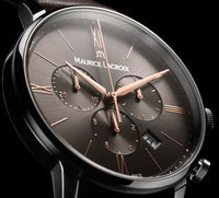 Thumbnail for Analogue Watch - Maurice Lacroix Men's Grey Eliros Chronograph Watch EL1098-SS001-311-1