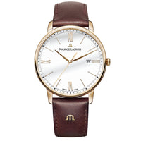 Thumbnail for Analogue Watch - Maurice Lacroix Men's White Eliros Date Quartz Watch EL1118-PVP01-112-1