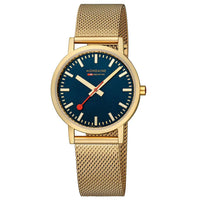 Thumbnail for Analogue Watch - Mondaine Classic Unisex Gold Watch A660.30314.40SBM