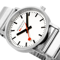 Thumbnail for Analogue Watch - Mondaine Classic Unisex White Watch A660.30314.16SBJ