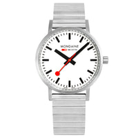 Thumbnail for Analogue Watch - Mondaine Classic Unisex White Watch A660.30360.16SBJ