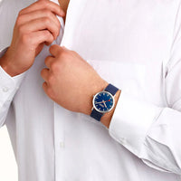 Thumbnail for Analogue Watch - Mondaine Evo2 Ladies Blue Watch A660.30360.40SBD