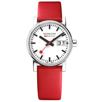 Thumbnail for Analogue Watch - Mondaine Evo2 Ladies White Watch MSE.30210.LC