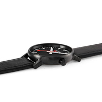 Thumbnail for Analogue Watch - Mondaine Evo2 Unisex Black Watch MSE.40121.LB