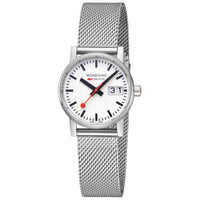 Thumbnail for Analogue Watch - Mondaine Evo2 Unisex White Watch MSE.30210.SM