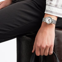 Thumbnail for Analogue Watch - Mondaine Evo2 Unisex White Watch MSE.30210.SM