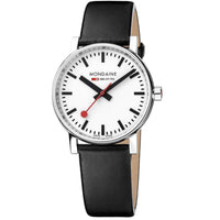 Thumbnail for Analogue Watch - Mondaine Evo2 Unisex White Watch MSE.35110.LB