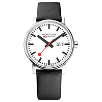 Thumbnail for Analogue Watch - Mondaine Evo2 Unisex White Watch MSE.40210.LB