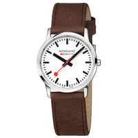 Thumbnail for Analogue Watch - Mondaine Simply Elegant Ladies Brown Watch A400.30351.12SBG