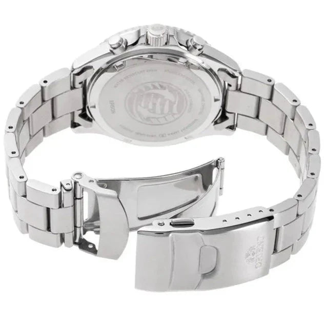 Analogue Watch - Orient Mako Solar Men's Silver Watch RA-TX0201L10B