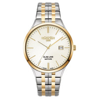 Thumbnail for Analogue Watch - Roamer Men's Two Tone Slim-Line Classic Watch 512833 47 35 20