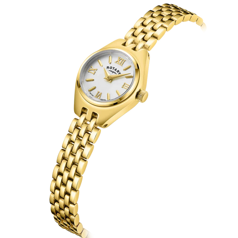 Analogue Watch - Rotary Balmoral Ladies Gold Watch LB05128/70