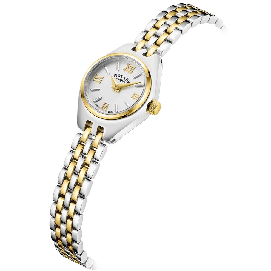 Analogue Watch - Rotary Balmoral Ladies Two-Tone Watch LB05126/70