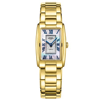 Thumbnail for Analogue Watch - Rotary Cambridge Ladies Gold Watch LB05438/07