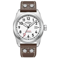 Thumbnail for Analogue Watch - Rotary Commando Pilot Men's Brown Watch GS05470/18