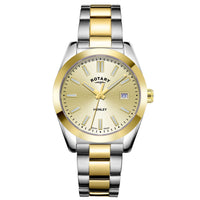 Thumbnail for Analogue Watch - Rotary Henley Ladies Gold Watch LB05181/03