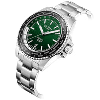 Thumbnail for Analogue Watch - Rotary Henley World Timer Men's Green Watch GB05370/78