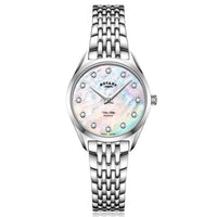 Thumbnail for Analogue Watch - Rotary Ultra Slim Ladies White Watch LB08010/07/D