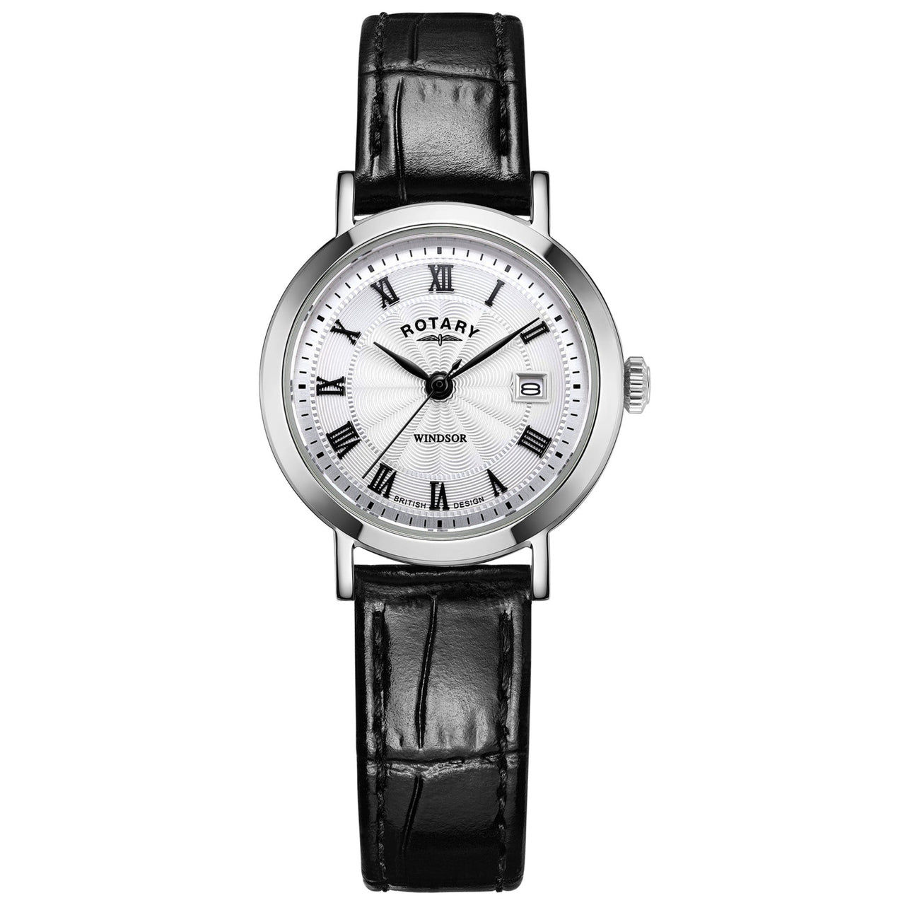 Analogue Watch - Rotary Windsor Ladies Silver Watch LS05420/01