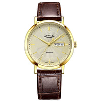 Thumbnail for Analogue Watch - Rotary Windsor Men's Gold Watch GS05423/03