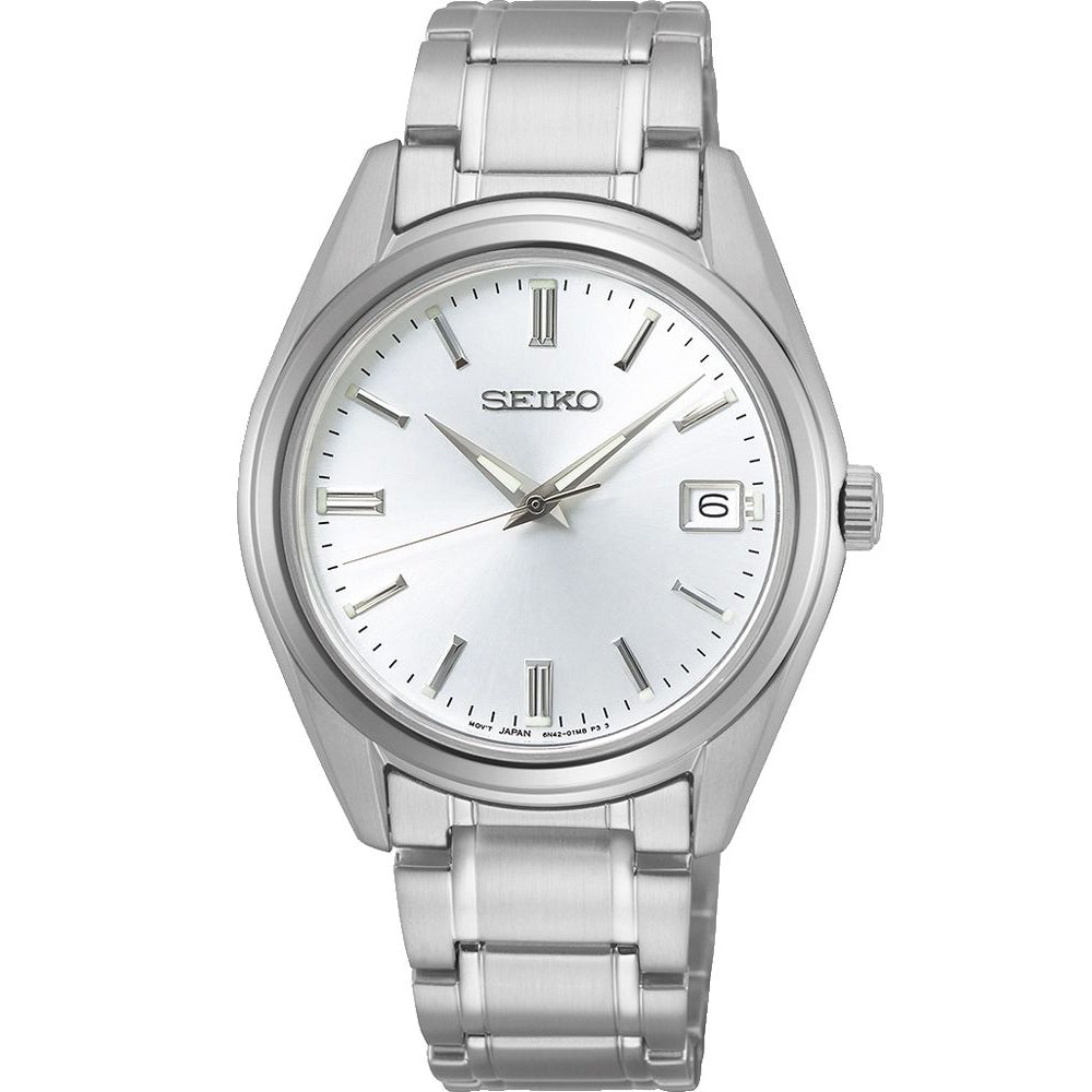 Analogue Watch - Seiko Men's Silver Conceptual Watch SUR315P1