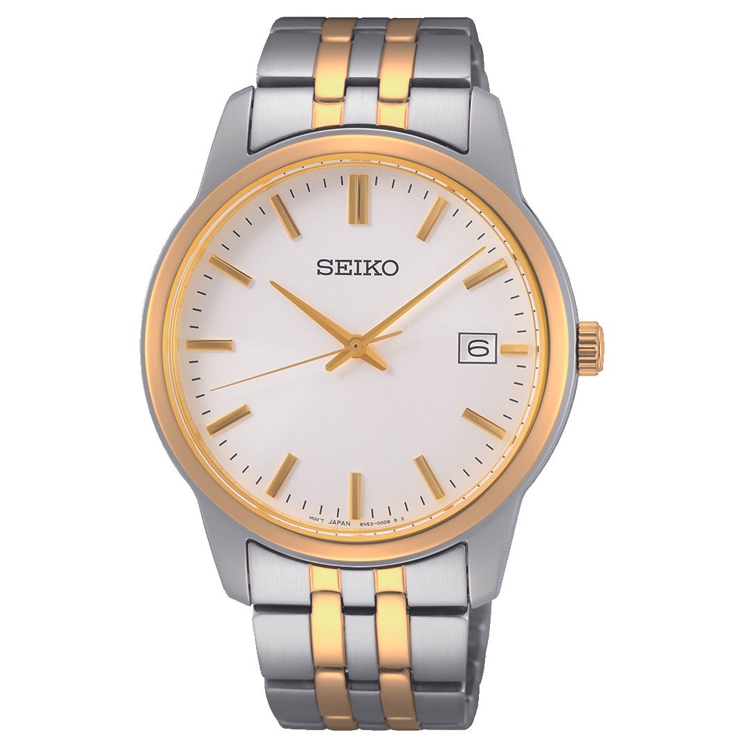 Analogue Watch - Seiko Men's Two-Tone Core Watch SUR402P1