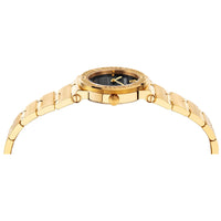 Thumbnail for Analogue Watch - Versace Greca Logo Ladies Gold Watch VEZ100521