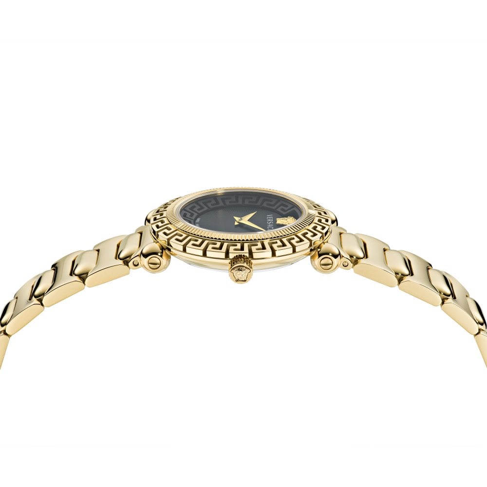 Analogue Watch - Versace Greca Twist Ladies Gold Watch VE6I00523