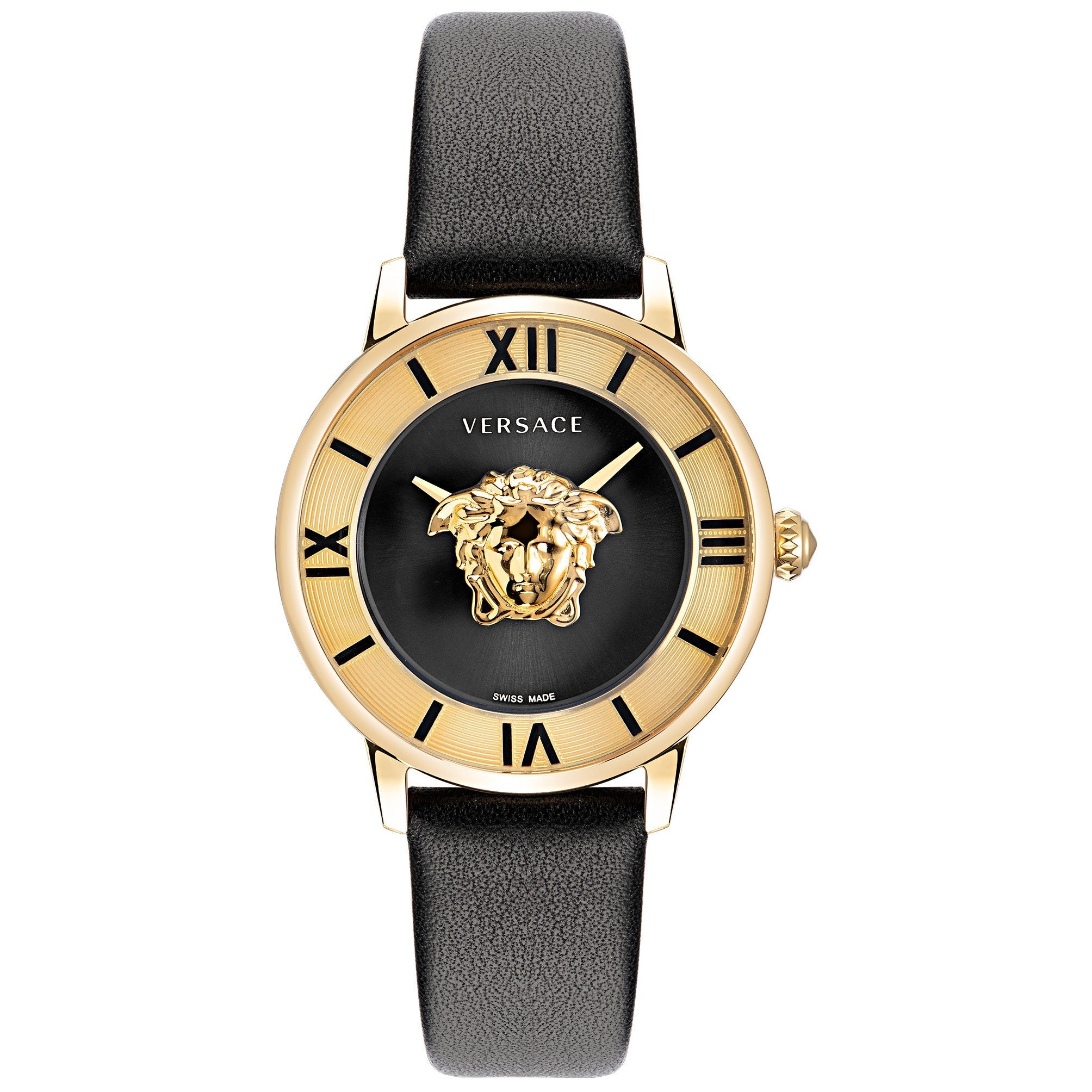 Analogue Watch - Versace La Medusa Ladies Black Watch VE2R00122