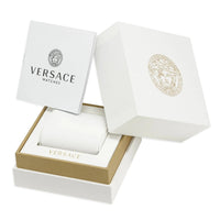 Thumbnail for Analogue Watch - Versace Safety Pin Ladies Gold Watch VEPN00520
