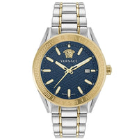 Thumbnail for Analogue Watch - Versace V-Code Men's Silver Watch VE6A00523