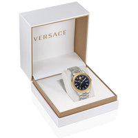 Thumbnail for Analogue Watch - Versace V-Code Men's Silver Watch VE6A00523