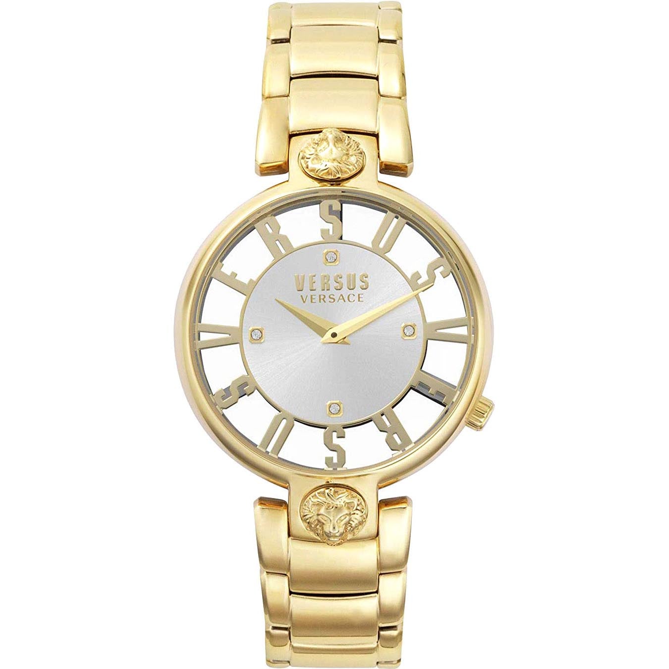 Analogue Watch - Versus Versace Ladies Gold Watch VSP490618