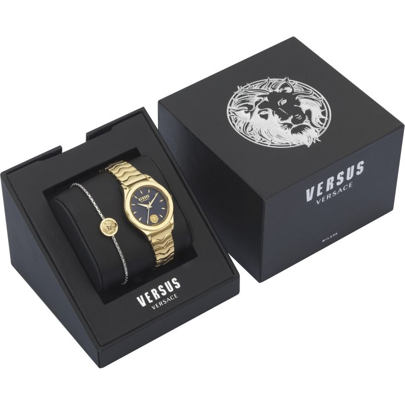 Analogue Watch - Versus Versace Ladies Gold Watch VSP563119