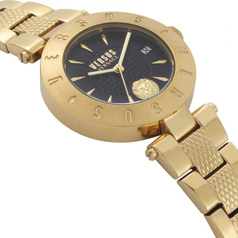 Analogue Watch - Versus Versace Ladies Gold Watch VSP772718