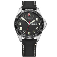 Thumbnail for Analogue Watch - Victorinox FieldForce 3H Men's Black Watch 241846