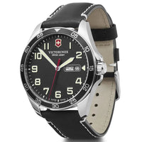 Thumbnail for Analogue Watch - Victorinox FieldForce 3H Men's Black Watch 241846