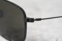 Thumbnail for Ann Demeulemeester Sunglasses Black Titanium 925 Silver with Grey Lenses Category 4 Dark Tint AD46C1SUN - Watches & Crystals