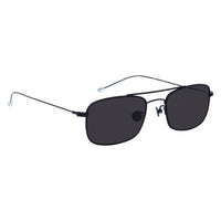 Thumbnail for Ann Demeulemeester Sunglasses Black Titanium 925 Silver with Grey Lenses Category 4 Dark Tint AD46C1SUN - Watches & Crystals