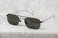 Thumbnail for Ann Demeulemeester Sunglasses Black Titanium 925 Silver with Grey Lenses Category 4 Dark Tint AD46C1SUN - Watches & Crystals