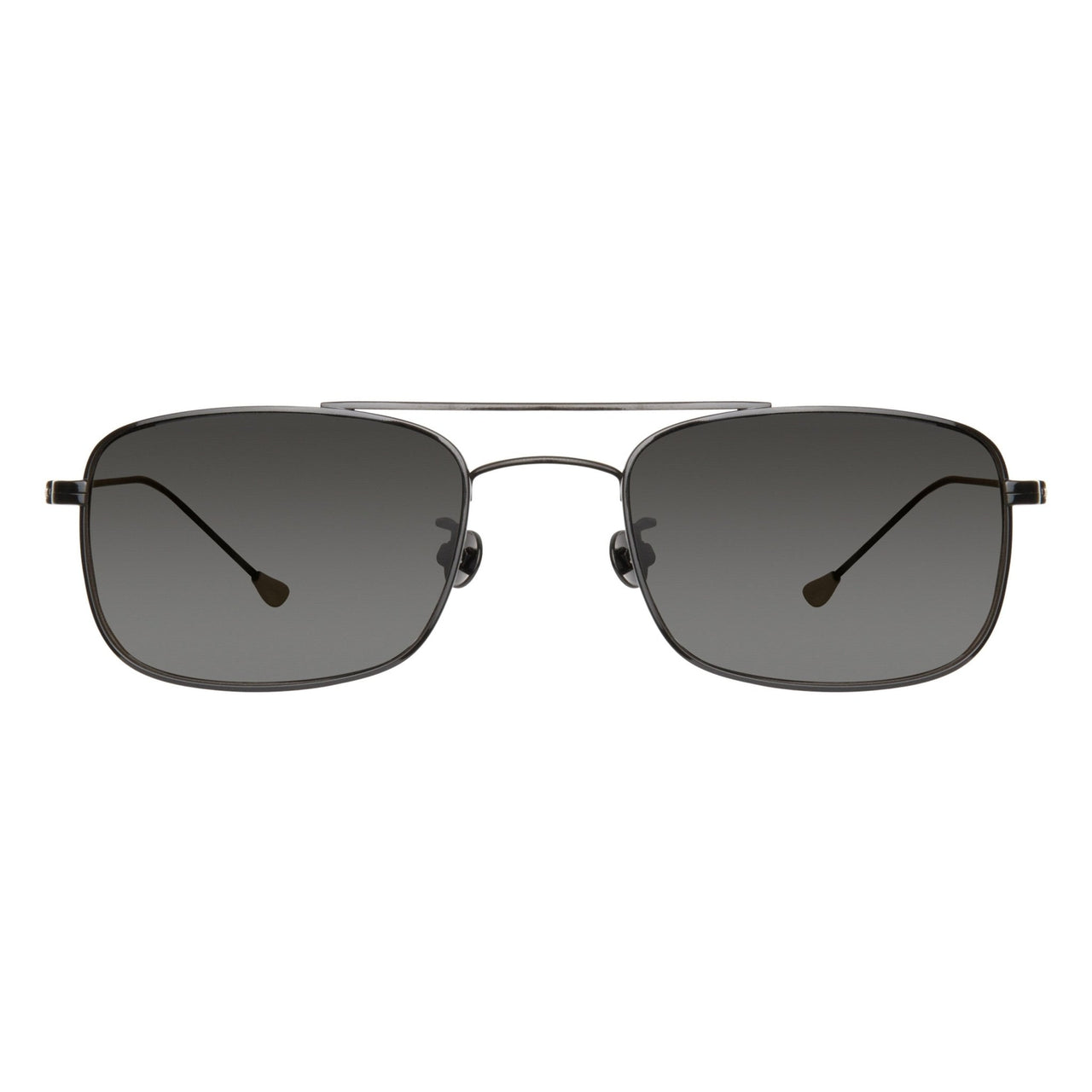 Ann Demeulemeester Sunglasses Black Titanium 925 Silver with Grey Lenses Category 4 Dark Tint AD46C1SUN - Watches & Crystals