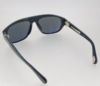 Thumbnail for Ann Demeulemeester Sunglasses Flat Top Black 925 Silver CAT3 AD1C1SUN - Watches & Crystals