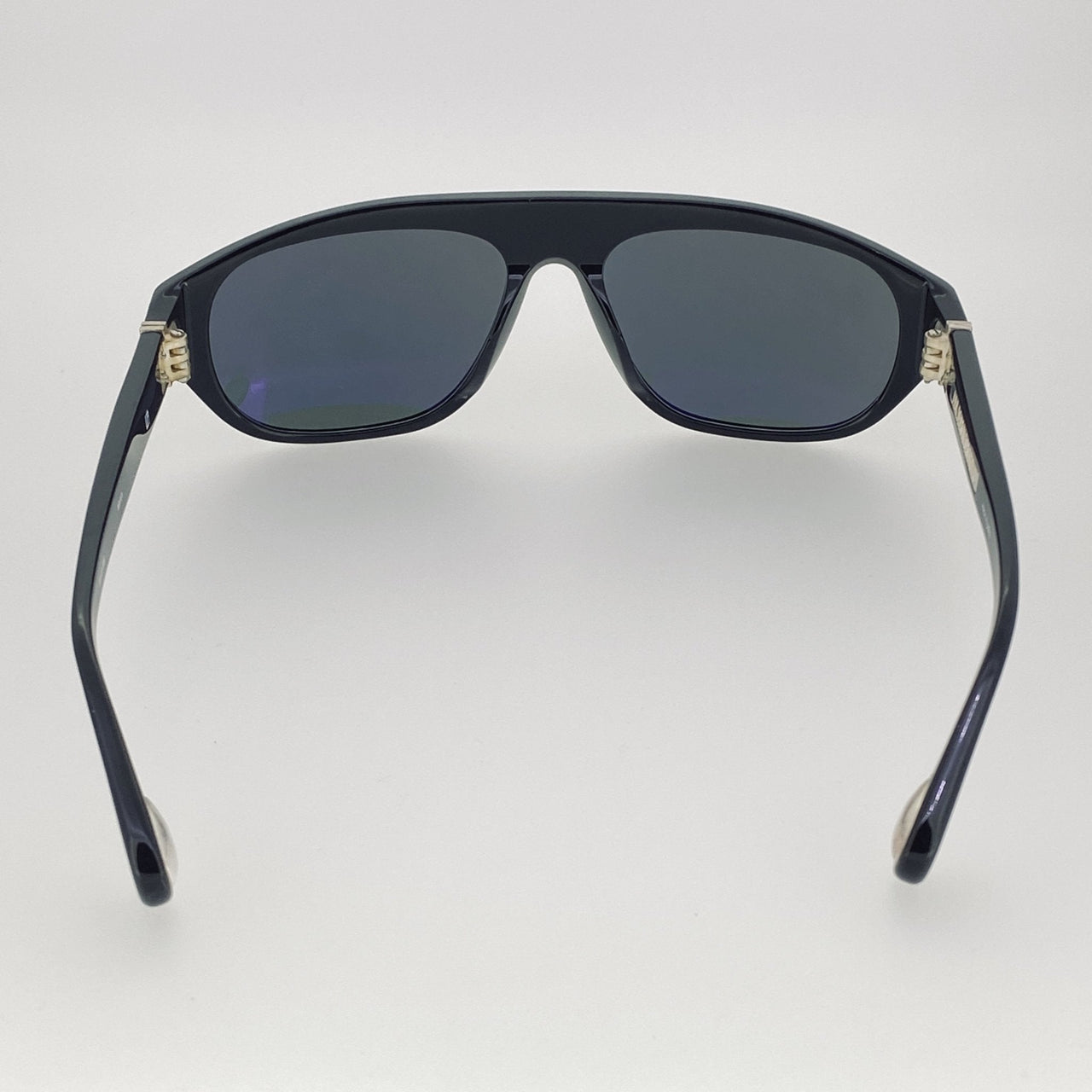 Ann Demeulemeester Sunglasses Flat Top Black 925 Silver CAT3 AD1C1SUN - Watches & Crystals